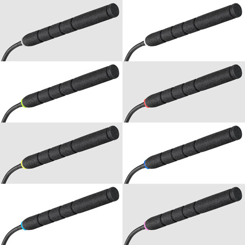 鐵三角 ES925ML/DS5 超指向性電容式鵝頸話筒帶5針臺(tái)架供電模組-話筒全顏色合集